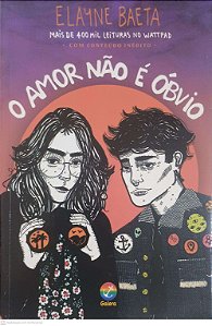 Livro o Amor Não é Óbvio Autor Baeta, Elayne (2022) [usado]