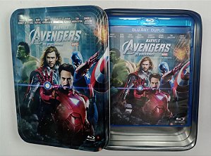 Dvd [blu-ray Metal] Vingadores 1 Editora (2012) [seminovo]