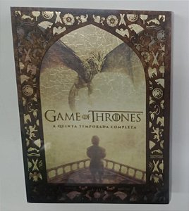 Dvd Game Of Thrones - 5ª Temporada Editora (2016) [seminovo]