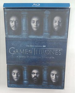 Dvd [blu-ray] Game Of Thrones - 6ª Temporada Editora (2016) [seminovo]