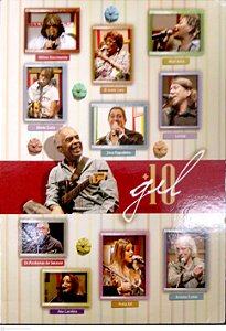 Dvd Gil + 10 - Gilberto Gil Convida Editora [usado]