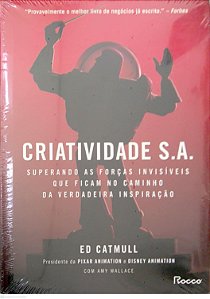 Livro Criatividade S.a. Autor Catmull, Ed (2014) [novo]