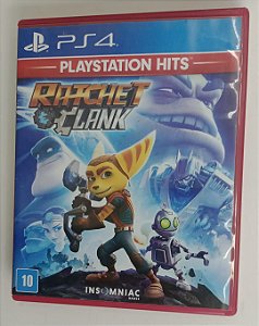 Dvd [jogo Ps4] Ratchet & Clank Editora (2018) [seminovo]