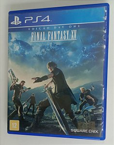 Dvd [jogo Ps4] Final Fantasy Xv Editora (2016) [seminovo]