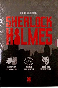 Livro [box] Grandes Obras Sherlock Holmes (3 Livros) Autor Doyle, Sir Arthur Conan (2023) [seminovo]