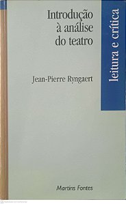 Livro Introdução À Análise do Teatro Autor Ryangaert, Jean-pierre (1995) [usado]