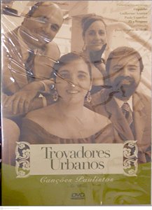 Dvd Trovadores Urbanos - Canções Paulitas (ao Vivo) Editora (2007) [usado]