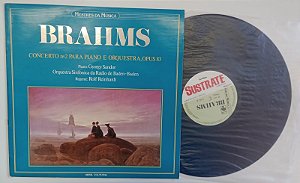 Disco de Vinil Brahms / Concerto 2 Interprete Orquestra (1983) [usado]