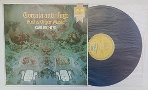 Disco de Vinil Bach - Toccata And Fuge Interprete Karl Richter (1981) [usado]