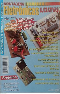 Revista Montagens Eletrônicas Lucrativas Autor (1998) [usado]