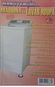 Revista Manutenção de Máquina de Lavar Roupa Autor (1997) [usado]