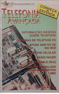 Revista Telefonia Avançada - Tecnologia Eletrônoica #9 Autor (1996) [usado]