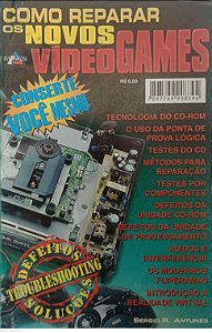 Revista Como Reparar os Novos Videogames Autor (1998) [usado]