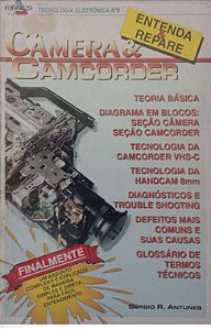 Revista Câmera e Camcorder - Tecnologia Eletrônica #8 Autor (1996) [usado]