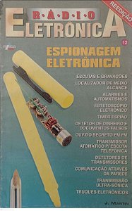 Revista Espionagem Eletrônica - Rádio Eletrônica #12 Autor (1996) [usado]