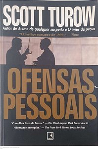 Livro Ofensas Pessoais Autor Turow, Scott (2000) [usado]