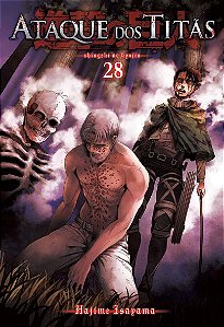 Gibi Ataque dos Titãs #28 Autor Hajime Isayama (2019) [usado]