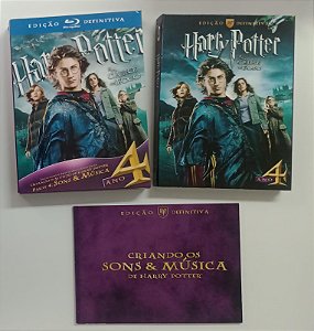 Dvd [blu-ray] Harry Potter 4 Ed. Definitiva Editora (2010) [seminovo]