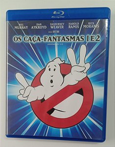 Dvd [blu-ray] os Caça-fantasmas 1 e 2 Editora (2015) [seminovo]