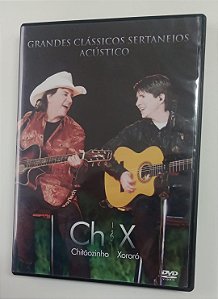 Dvd Chitãozinho e Xororó - Grandes Clássicos Editora (2008) [usado]