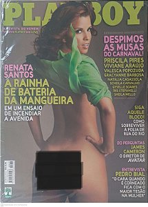 Revista Playboy 417 - Fevereiro 2010 Autor Santos, Renata (2010) [usado]