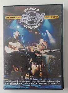 Dvd Bruno e Marrone - Acústico Editora (2003) [usado]