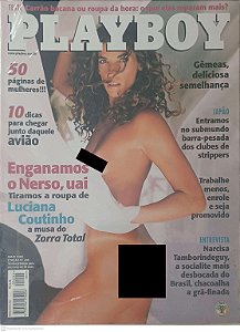 Revista Playboy 298 - Maio 2000 Autor Coutinho, Luciana (2000) [usado]