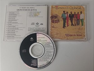 Cd o Mapa da Mina Interprete Fundo de Quintal (1995) [usado]