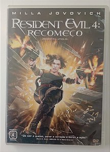 Dvd Resident Evil 4: Recomeço Editora (2011) [usado]