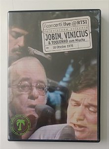 Dvd Jobim, Vinicius e Toquinho C/ Miucha Editora (2002) [usado]