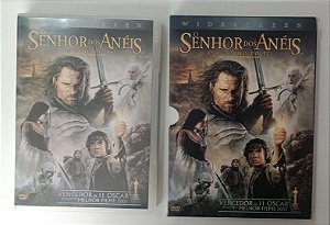 Dvd Senhor dos Anéis 3 o Retorno do Rei / 2 Dvds Editora (2004) [seminovo]