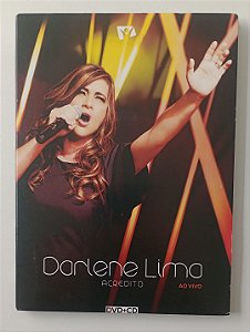 Dvd Darlene Lima - Acredito ao Vivo Editora (2017) [seminovo]