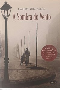 Livro a Sombra do Vento Autor Zafon, Carlos Ruiz (2007) [usado]