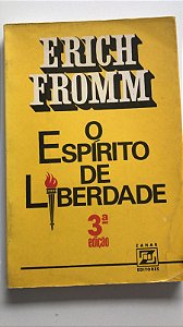 Livro o Espírito de Liberdade Autor Fromm, Erich (1975) [usado]