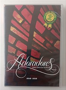 Dvd Adoradores - Ministério da Música Editora (2017) [usado]