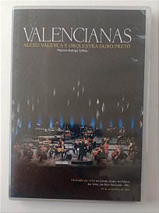 Dvd Alceu Valença e Orquestra Ouro Preto - Valencianas Editora (2014) [seminovo]