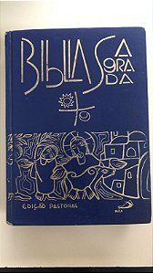 Livro Biblia Sagrada- Edição Pastoral Autor Desconhecido (1990) [usado]