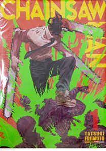 Gibi Chainsaw Man #1 Autor Tatsuki Fugimoto (2021) [seminovo]