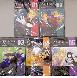 Gibi Fullmetal Alchemist (10 Volumes) Autor Hiromu Arakawa [seminovo]
