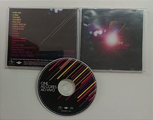 Cd as Cores / ao Vivo Interprete Cine (2010) [seminovo]