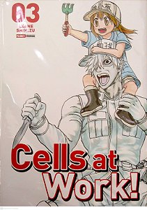 Gibi Cells At Work! #3 Autor Akane Shimizu (2022) [seminovo]