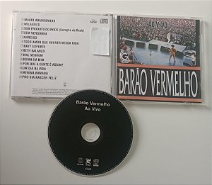 Cd ao Vivo Interprete Barão Vermelho [usado]