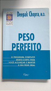 Livro Peso Perfeito Autor Chopra, Deepak (1998) [usado]