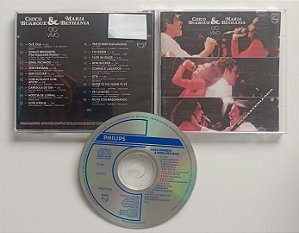 Cd ao Vivo Interprete Chico Buarque e Maria Bethânia (1993) [usado]