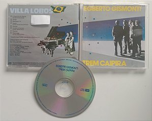 Cd Trem Caipira Interprete Egberto Gismonti (1994) [usado]