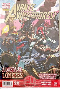 Gibi Avante, Vingadores! #8 (1ª Série) Autor Remender, Rick (2014) [usado]