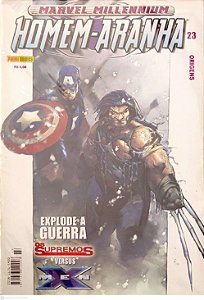 Gibi Marvel Millennium - Homem-aranha #23 Autor Bendis, Brian Michael (2003) [usado]