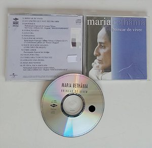 Cd Brincar de Viver Interprete Maria Bethânia (1999) [usado]
