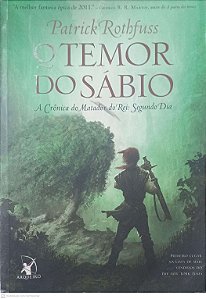 Livro o Temor do Sábio Autor Rothfuss, Patrick (2011) [usado]