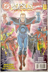 Gibi Dc Versus Marvel - Série Dois (4 Volumes) Autor Marz, Ron (1997) [usado]
